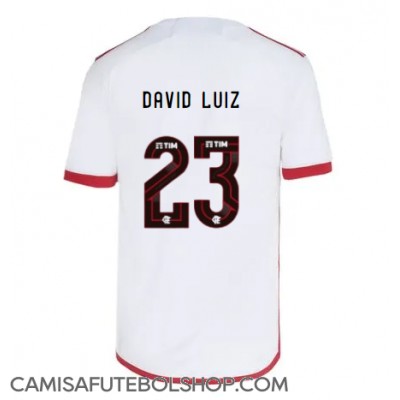 Camisa de time de futebol Flamengo David Luiz #23 Replicas 2º Equipamento 2024-25 Manga Curta Camisa de time de futebol Flamengo David Luiz #23 Replicas 2º Equipamento 2024-25 Manga Curta